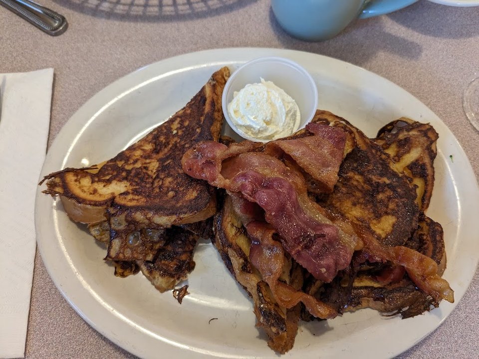 French Toast with Bacon