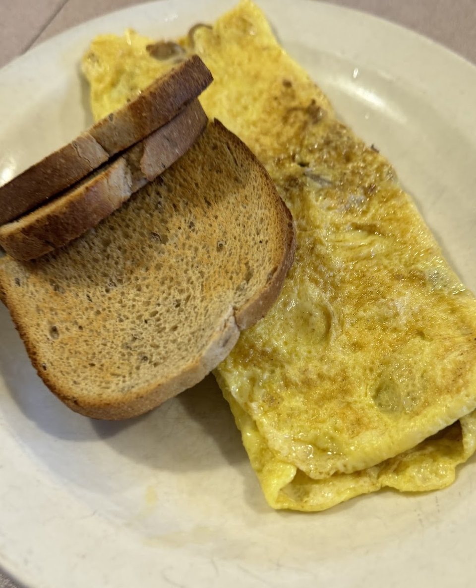 Mushroom Omelette