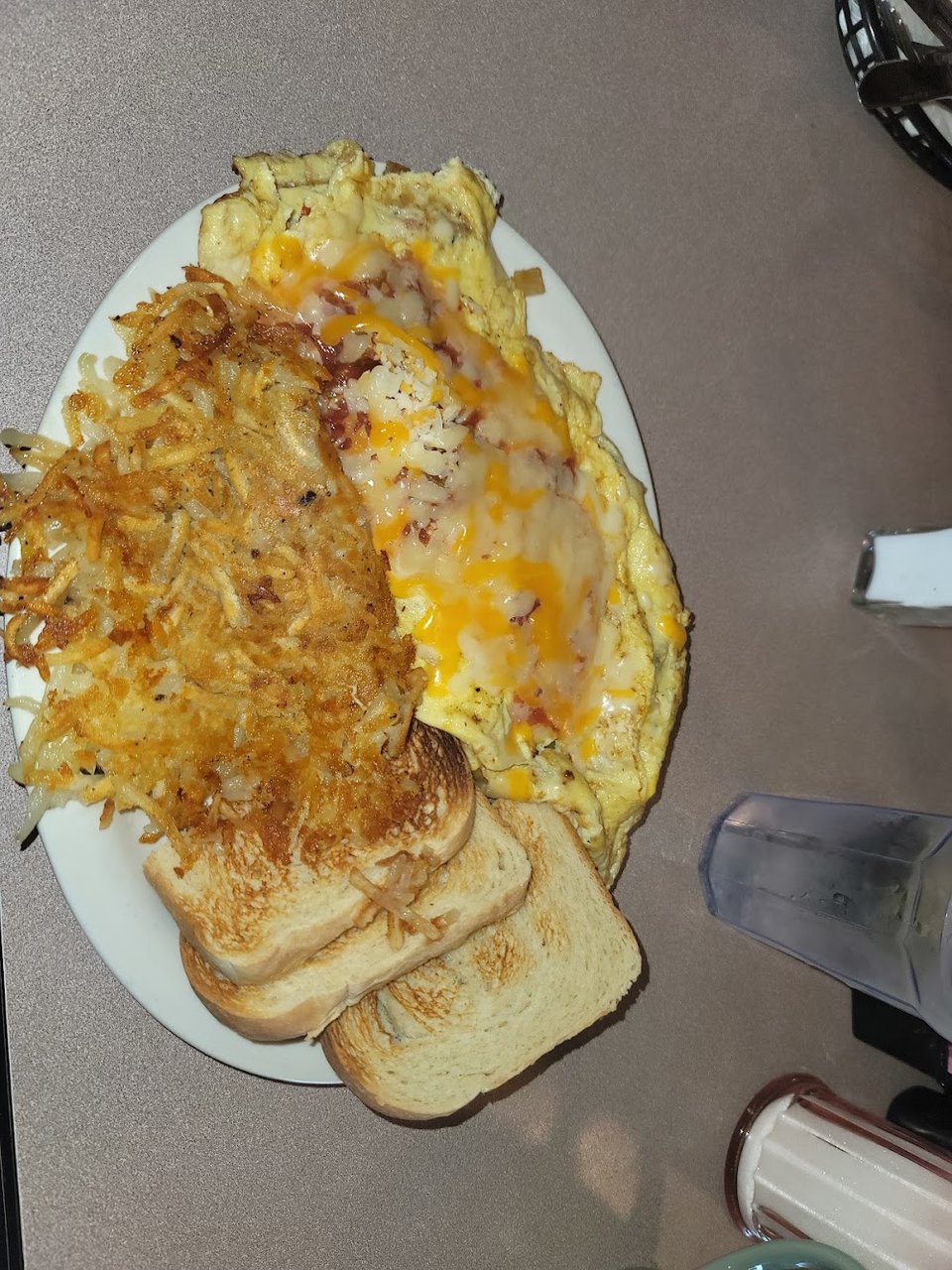 Spinach Omelette